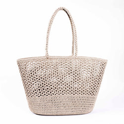 Romy Crochet Basket / Natural