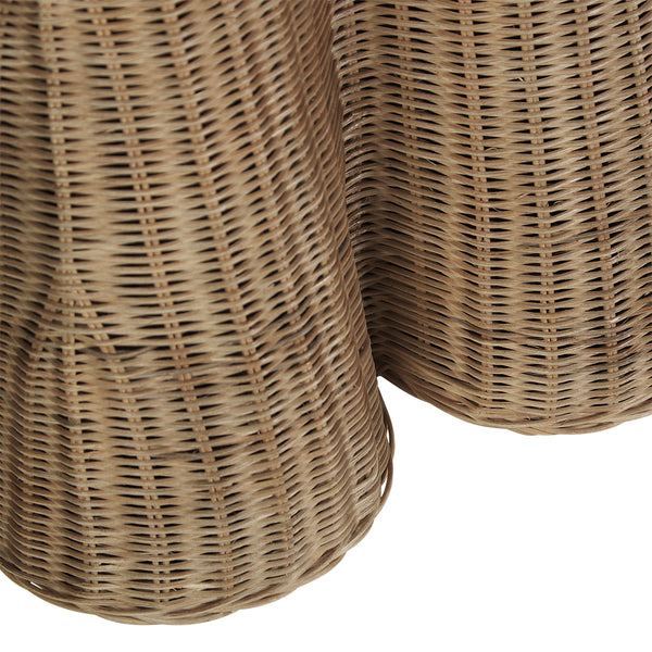 Willow Rattan Console