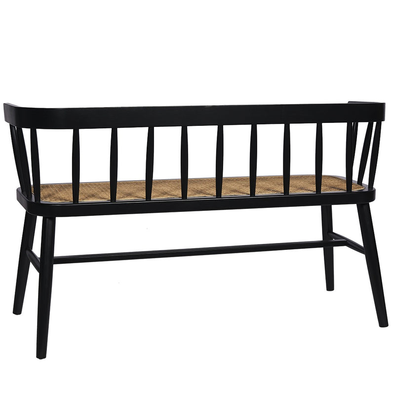 Selby Bench Seat Black