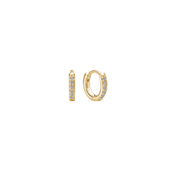 9mm Huggies / 18kt Yellow Gold