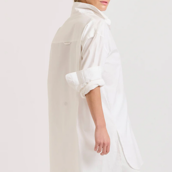 The Boyfriend Oversized  Shirt / White