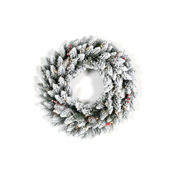 Aspen Fir Snow Wreath 50 LED / 60cm