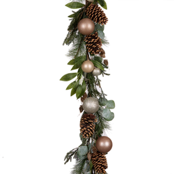 Bauble Garland 180cm / Copper