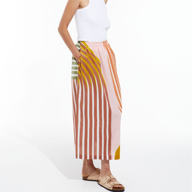 Juliette Flow Skirt / Blush