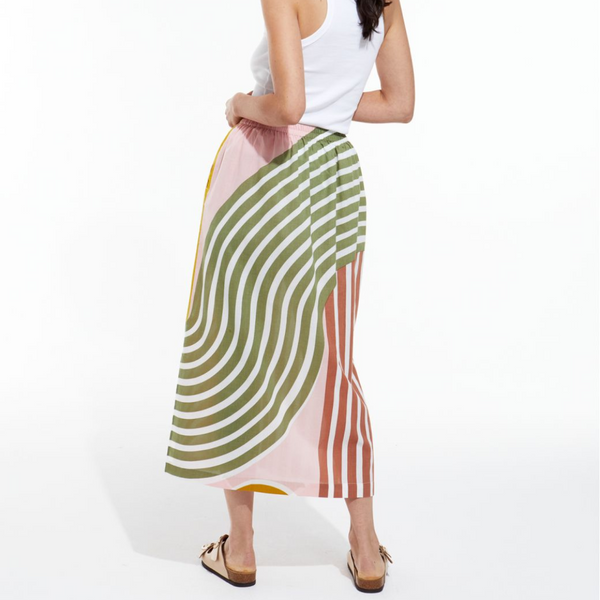 Juliette Flow Skirt / Blush