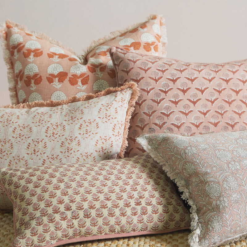 Freshfields Rose Cushion