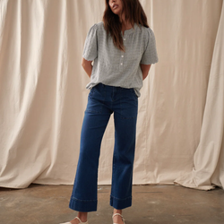 Celeste Pant / Mid West Blue