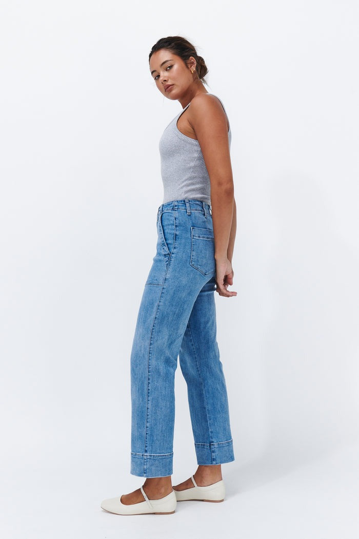 Celeste Pant / 70's Blue