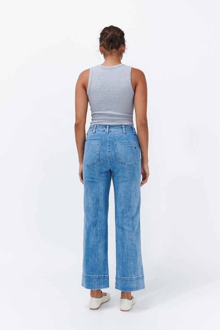 Celeste Pant / 70's Blue