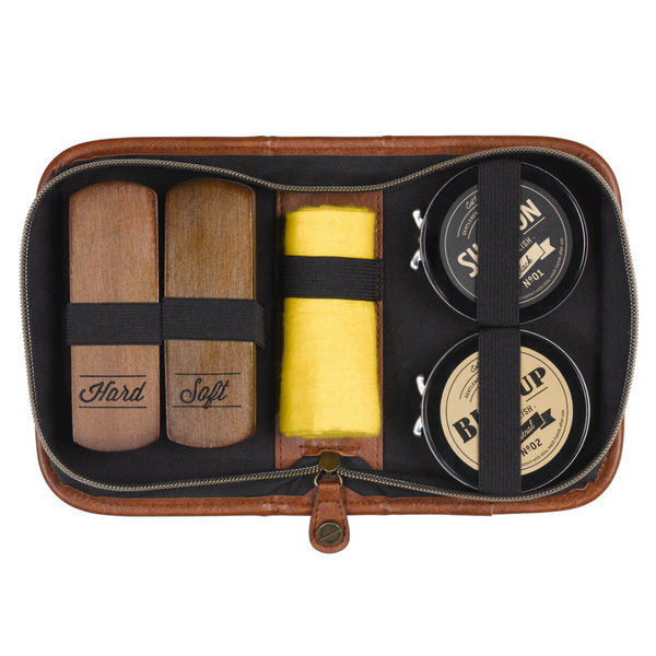 Canvas Shoe Shine Kit