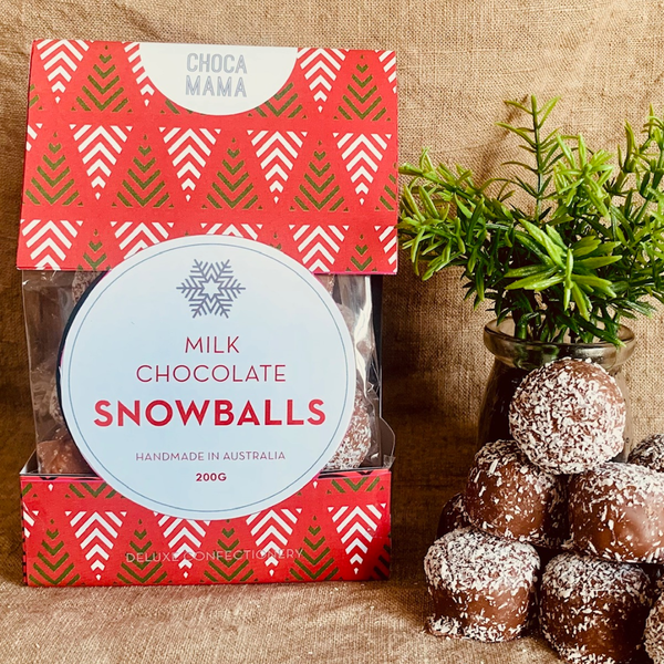 Christmas Chocolate Snowballs / 200g