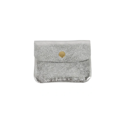 Coin Purse / Metallic Grey