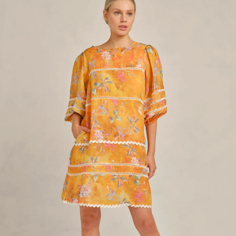 Coral Dress Delilah / Sunset