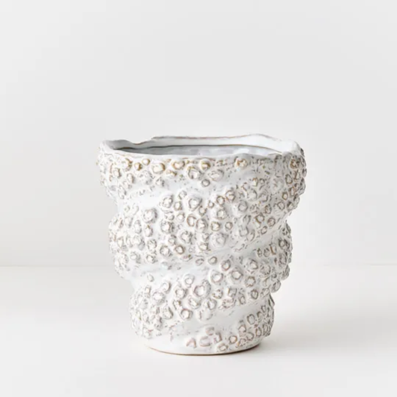 Coraline Pot 19cm / White