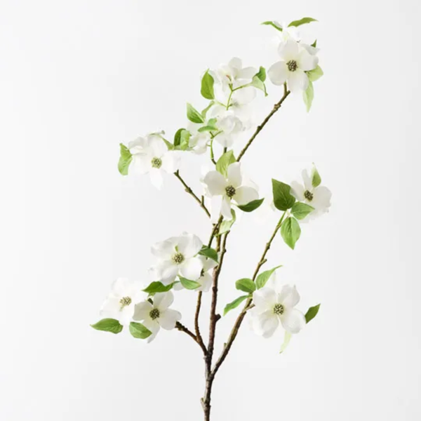 Dogwood Spray 94cm / White