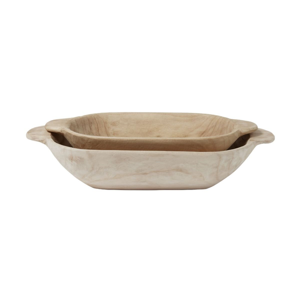 Dough Bowl w Handles / Large