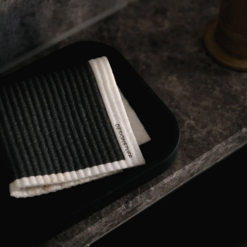 Compostable Eco Dishcloth Pack 3 / Black