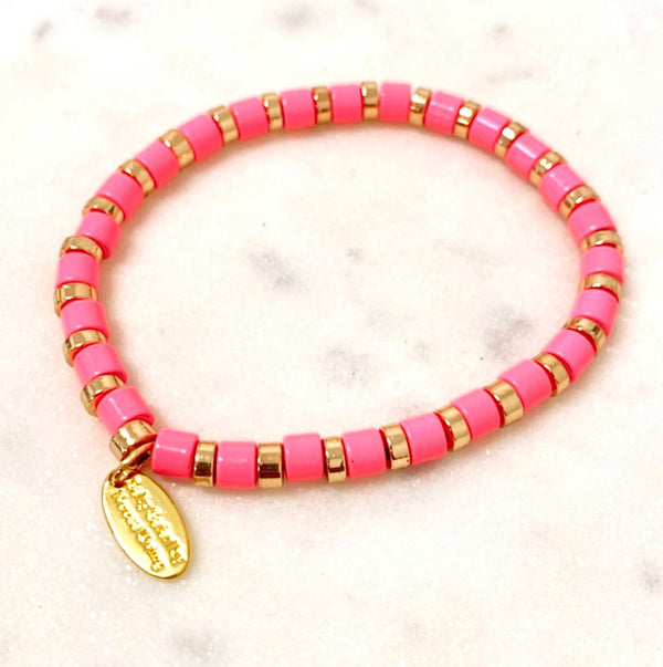 Fiji Bracelet / Neon Pink