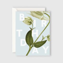 Card / Floral Birthday