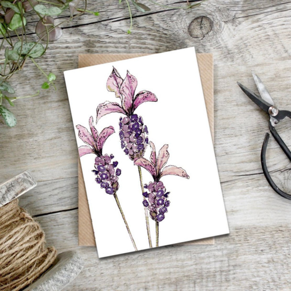 Pure Art Card / French Lavender