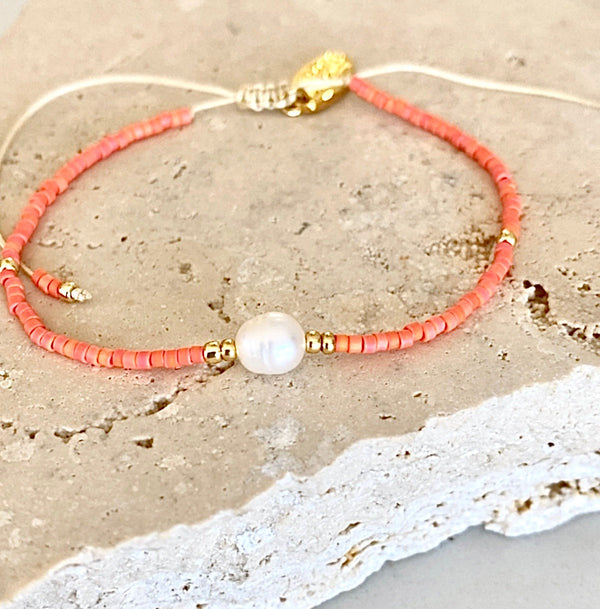 Celestial Delicate Bracelet / Tangerine