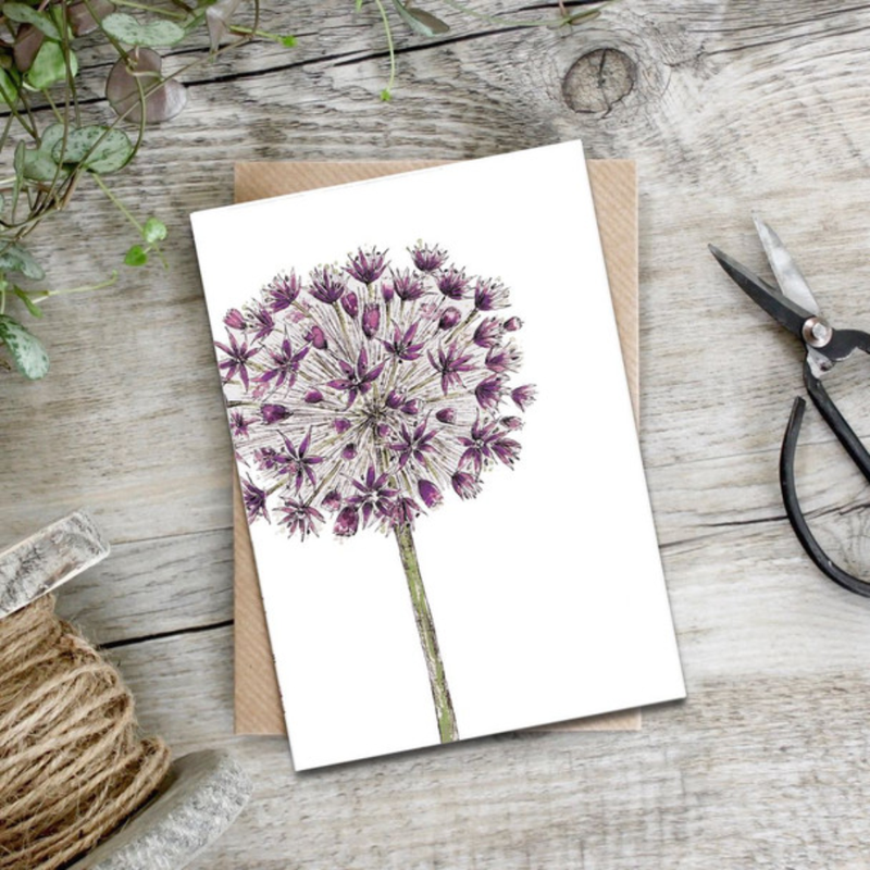 Pure Art Card / Allium