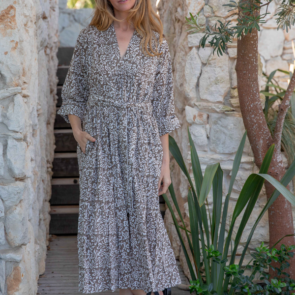 Hanalei Caftan Maxi / Chocolate