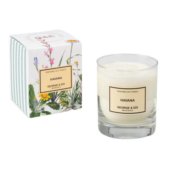 Perfumed Soy Candle / Havana