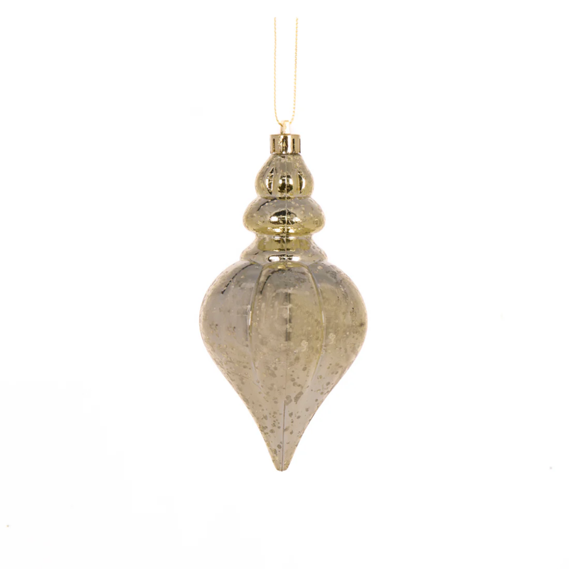 Mercury Heart Finial / Gold