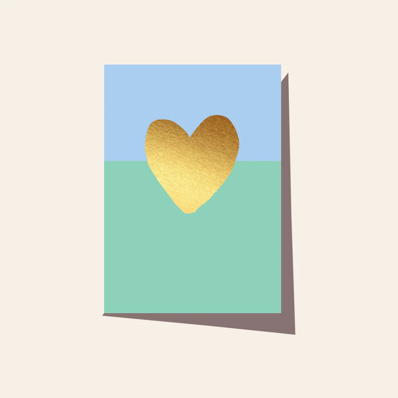 Heart Ocean Card