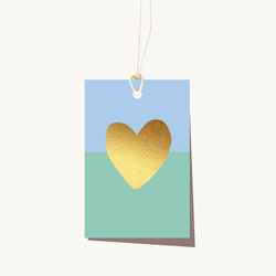 Ocean Gift Tag / Heart