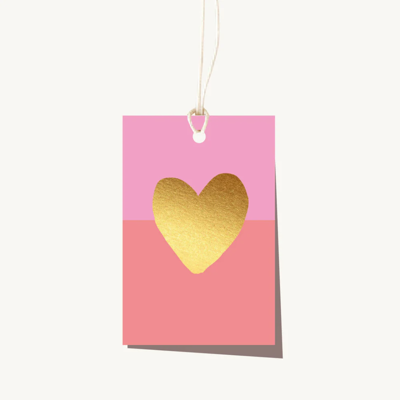 Sunset Gift Tag / Heart