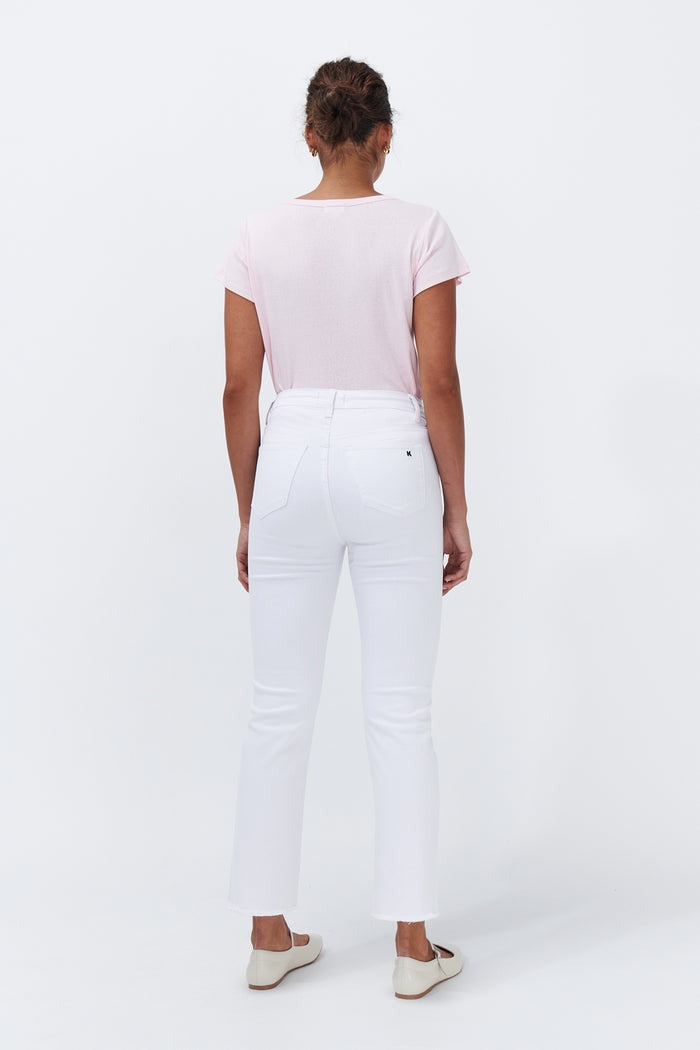 Vacay Jean Raw Hem / Snow White