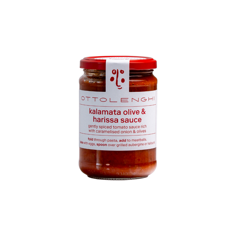 Ottolenghi / Kalamata Olive + Harissa Sauce