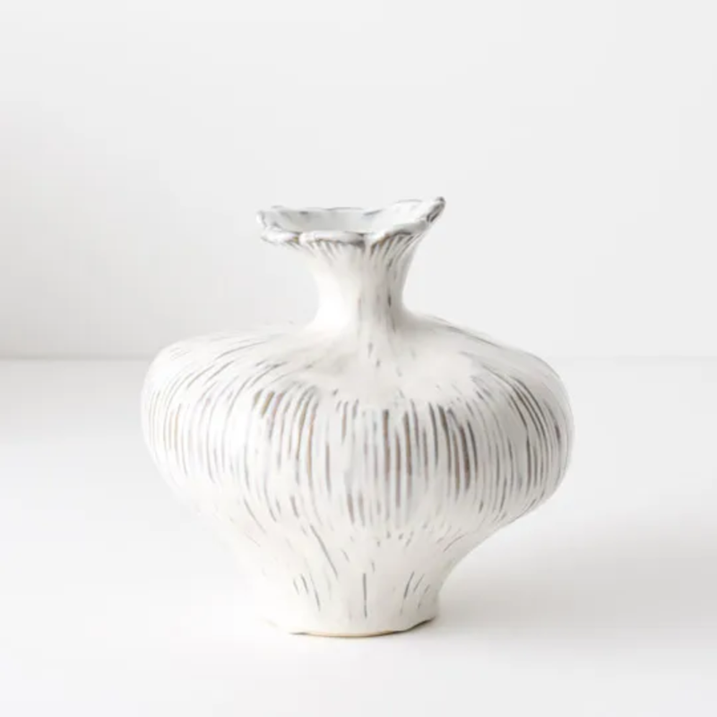 Karluka Vase 20cm / Cloud