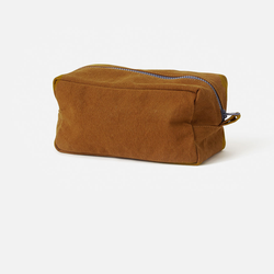 Marlo Contrast Wash Bag Large / Masala + Lupin