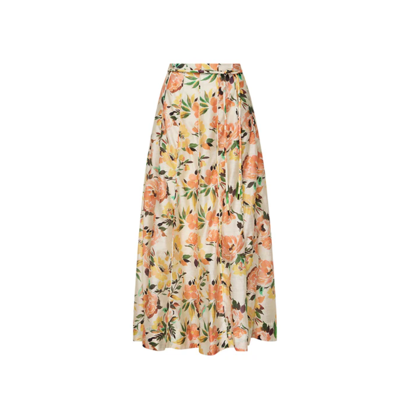 Luciana Maxi Skirt / Lucian Print