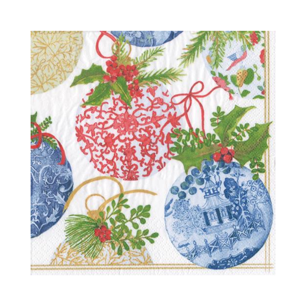 Lunch Napkins / Porcelain Ornaments