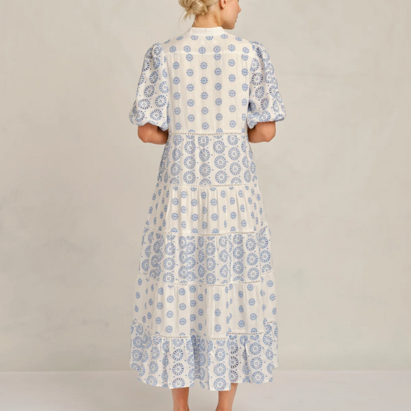 Martina Dress / Posy Bluebell