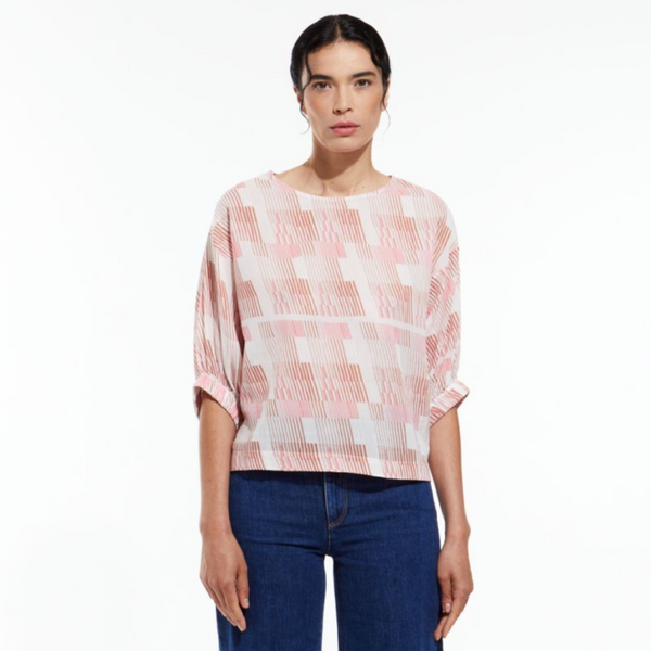 Nicole Eclat Top / Pink