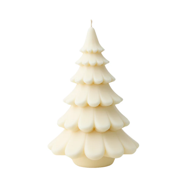 Nordic Tree Candle  Large / White