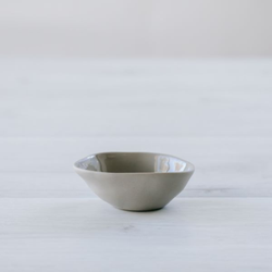 Flax Pinch Pot 8cm / Grey