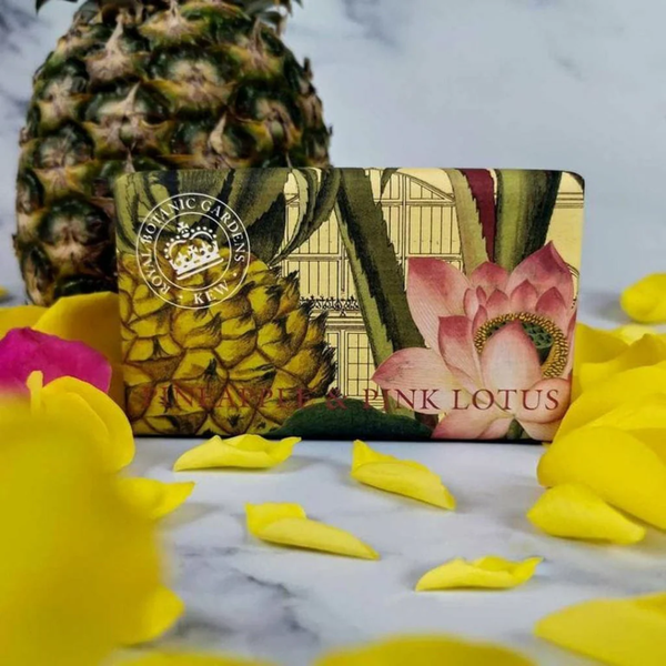 Kew Soap Bar / Pineapple + Pink Lotus