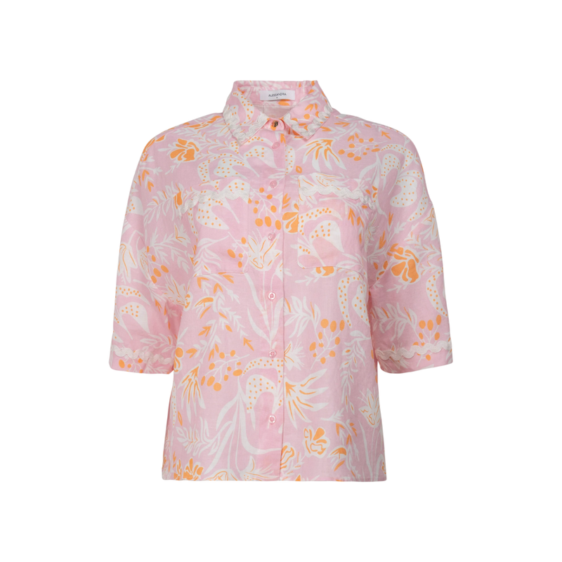 Pippa Wave Shirt Paradise / Blossom