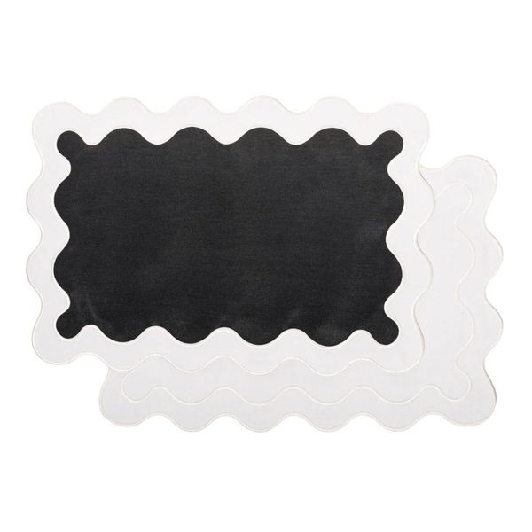 Placemat ( Set of 4) Rivie Black