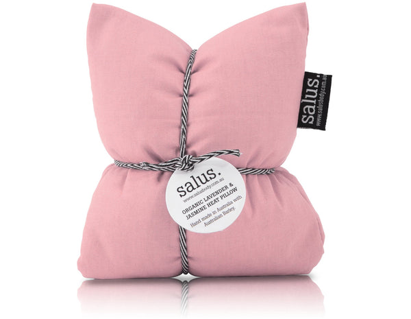 Organic Lavender + Jasmine Heat Pillow / Dusty Rose