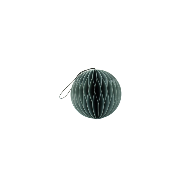 Paper Sphere Ornament / Seafoam