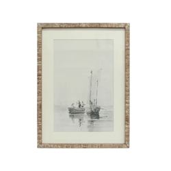 Sail Boat + Dingy Print