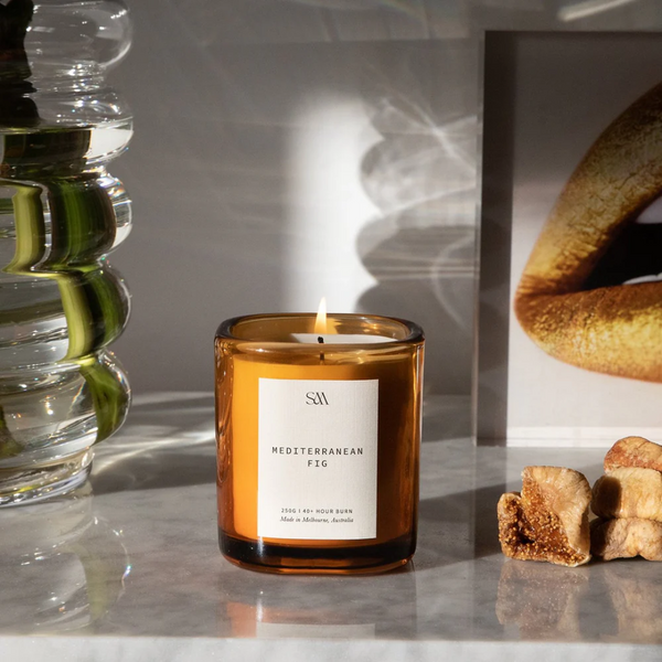 Signature Scented 250g Candle / Mediterranean Fig