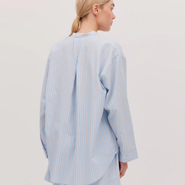 The Oversized Shirt / Sky Stripe